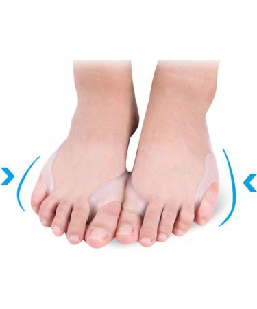 CAZARU FXJ Toe Separators for Overlapping Toes - 2 Pairs Orthopedic Corrector Brace - Buy Online on GoSupps.com