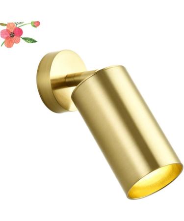 Ciieeo Spotlight Uplight Ceiling Lighting Spot Lights Adjustable Ceiling Light Track Light Clothing Golden 16*6cm - Buy Online on GoSupps.com