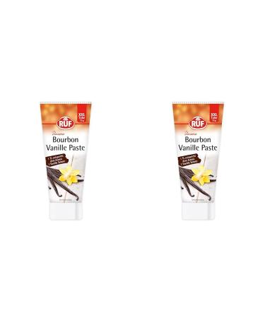 Call bourbon vanilla paste real bourbon vanilla from the tube for cakes tarts and desserts 1 teaspoon: aroma 1 vanilla pod gluten-free vegan 75g (pack with 2) pack of pack x75g vanilla