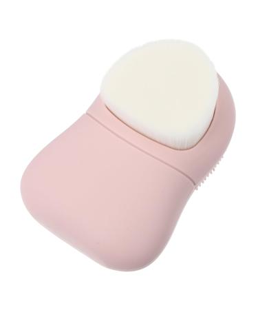Silicone Face Brush Cleaning Scrubber Facial Washer Cleaning Brush Blackhead Exfoliating Brush for Face Pore Washer Face Wash Brush Silicone Scrubber Deep