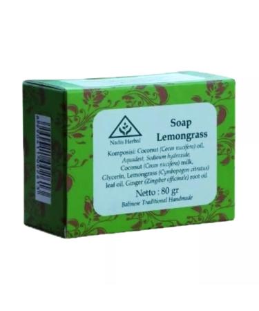 Nadis Herbal Soap Lemongrass 80g