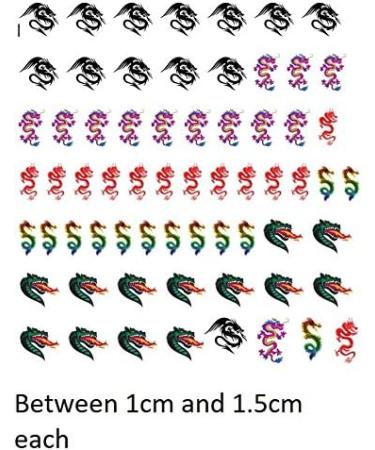 Dragon Collections (Dragon Nail Art Decals) - Buy Online on GoSupps.com
