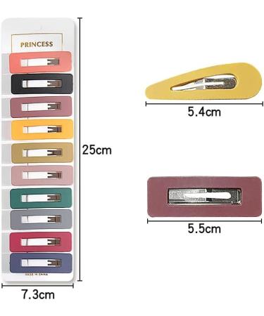 Jagowa 20PC Acrylic Hairpins for Women - Multicolor BB & Banana Clips for Bangs & Side Ladies' Hair Accessories - Buy Online on GoSupps.com