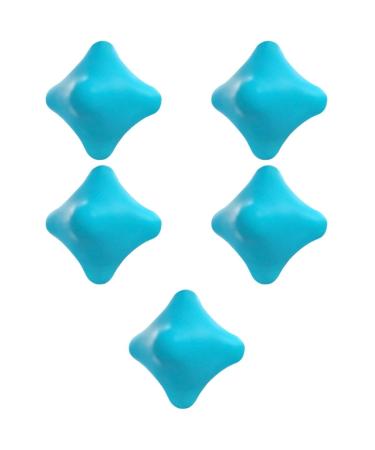 Minkissy 5st massage globe muscle knot remover massage device for muscle relaxation spiky massage balls of muscle -relaxing massage ball ice hockey fitness pebbles grip