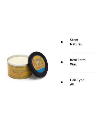 Ocean View Deep Waves Pomade: Natural 360 Wave Grease for Men - Shea Butter, Beeswax, Moisture Control, Silky Shine - 4 oz - Buy Online on GoSupps.com