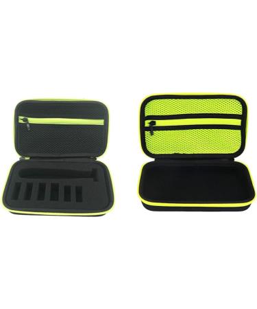 Dijiusidy Hard Shell Razor Storage Bag - Shockproof Portable Organizer for Men | Lightweight Travel Case - Black - Buy Online on GoSupps.com