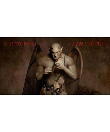Caf moulu 100% Diablo Arabica avec Habanero Jaguar 250g - Buy Online on GoSupps.com