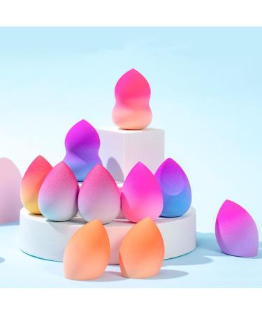 Makeup Sponge Gradient Color Egg Foundation Sponge Water Drop Shape Smooth Applying Cosmetic Puff Powder Wet/Dry Dual Use (Color : Type-3) - Buy Online on GoSupps.com