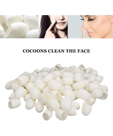 Blackhead Removal Exfoliating Silkworm Balls 100pcs Facial Care Silks Clean Pores Care for Skin - Buy Online on GoSupps.com