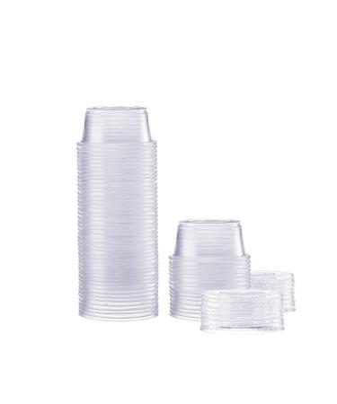  Comfy Package [100 Sets - 2 oz.] Plastic Portion Cups