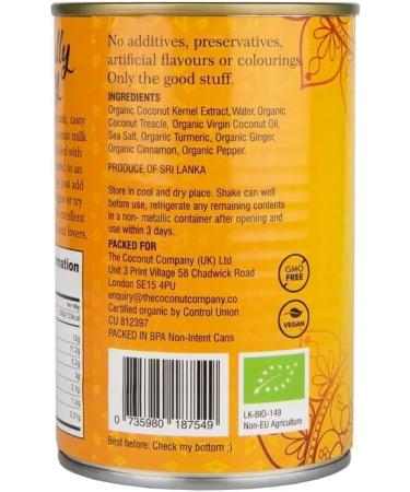 The Coconut Company Organic Yellow Coconut Curry Sauce Perfect for pouring over vegetables noodles or your favourite dish Sweeter Note and Slightly Spicy 400ml (Pack of 3) - Buy Online on GoSupps.com
