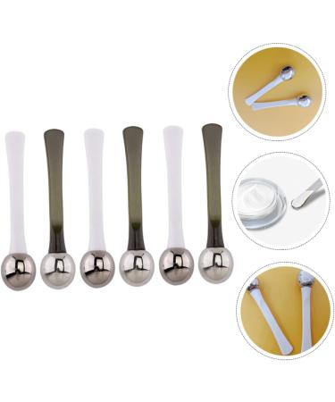  POPETPOP POPETPOP Set of 6 Zinc Alloy Eye Cream Spoons for Women Massage Sticks for Absorption and Reduction of Under-Eye Puffiness - Buy Online on GoSupps.com