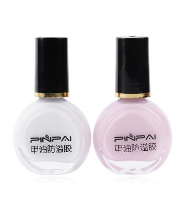 Nail Polish Glue Peel Off Liquid Nail Art Tape Latex Tape Finger Skin Protected Liquid Nail Care Tool White 10ml - Buy Online on GoSupps.com