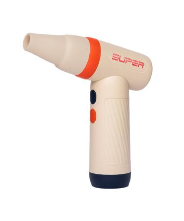 Generic Portable Hair Dryer Cordless Blow Dryer 3 Adjustable Wind Power Powerful for Outdoor orange