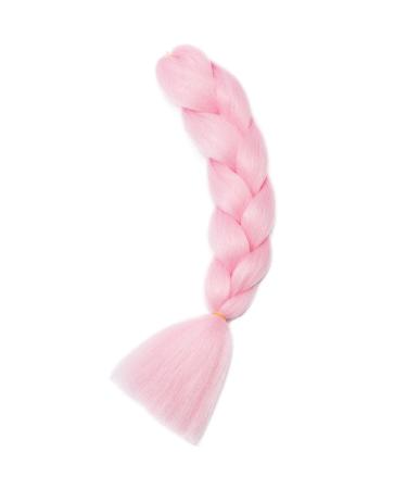 Shop Gairyan Jumbo Braids Extensions - 60cm Ombre Pink Synthetic Braiding Hair for Box Crochet Braids | 100g Single-Braid Hair - Buy Online on GoSupps.com