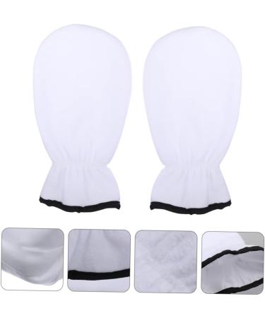 minkissy 6 Pairs Maintenance Care Gloves Paraffin Gloves Paraffin Wax Covers Moisturizing Spa Gloves Paraffin Heated Spa Mittens Paraffin Wax Gloves Hot Wax Work Hand White Supplies Flannel - Buy Online on GoSupps.com