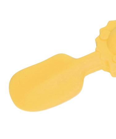 Diaper Cream Spatula | Soft Silicone Buttock Cream Applicator with Suction Cup - Skin-Friendly & Easy to Use (Yellow) - Buy Online on GoSupps.com