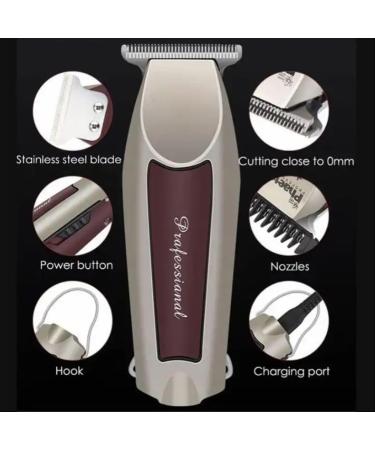ZiaWorld Hair Clippers for Men Beard Trimmer Cordless Barber Trimmer Kit Waterproof Adjustable Speeds Grooming Kit USB Rechargeable Powerful Motor Low Noise Long Battery Life Waterproof - Buy Online on GoSupps.com