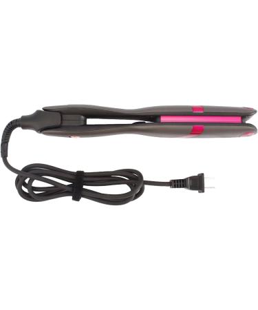 100% Pure Titanium Flat Iron Hair Straightener | One Pass Sleek Look & Beautiful Curls | 1 Inch International Shipping Available - Buy Online on GoSupps.com