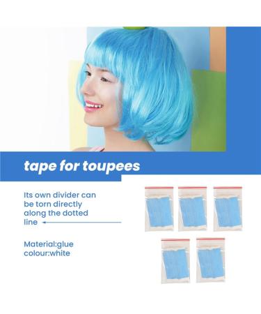 Ficher 180Pc/Lot Strong Wig Tape Double Sided Adhesive Extension Hair Tape Strips Waterproof for Toupee/Lace Wigs Film Adhesive - Buy Online on GoSupps.com