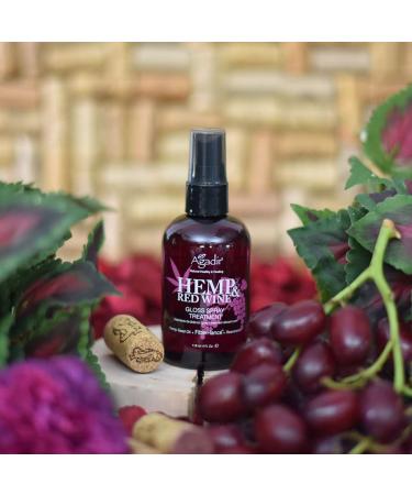 Buy AGADIR Hemp & Red Wine Gloss Spray Treatment - 4 fl. oz. | International Shipping Available - Buy Online on GoSupps.com