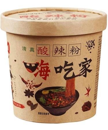 Hot and Sour Noodles Spicy and Sour Powder in Barrel 120g Instant Noodles Authentic Chongqing Specialty Snacks Sweet Potato Noodles Spicy Snacks Food Substitute (3 Barrel) - Buy Online on GoSupps.com