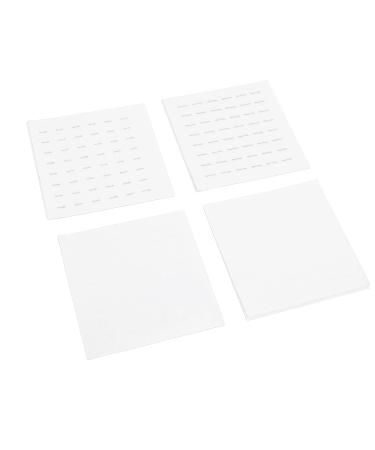 Self Adhesive Strip Eyelashes - No Glue 4mm & 6mm - Easy & Mess-Free Application - Transparent Black for Women - Buy Online on GoSupps.com
