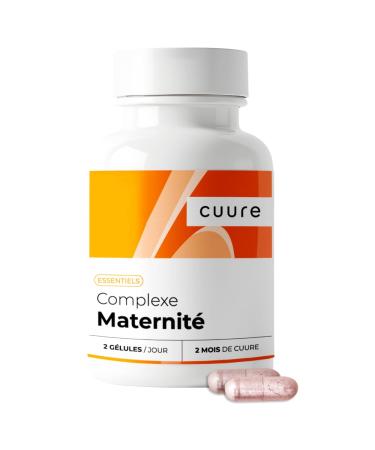 Maternity Complex More Assimilable than Folic Acid Cuure 45 Days Conception Pregnancy and Breastfeeding 15 High Quality Active Ingredients Vitamin B9 B12 D Iodine Zinc Made in France