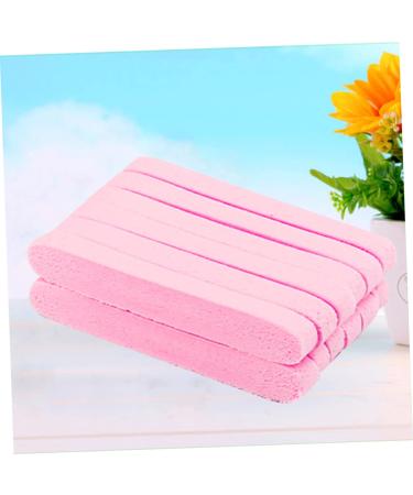 FRCOLOR Pack of 12 Makeup Sponges for Cleansing | Natural Powder Puff & Exfoliating Face Sponges | Skin Cleansing & Makeup Puff | Water Soak Pink - Buy Online on GoSupps.com