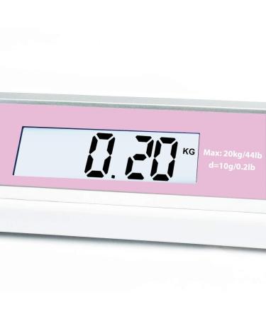Digital Baby Scale for Toddler Infant Newborns LCD Display Curved Weighing Platform 44 Pound Capacity with Precision 10g - Buy Online on GoSupps.com