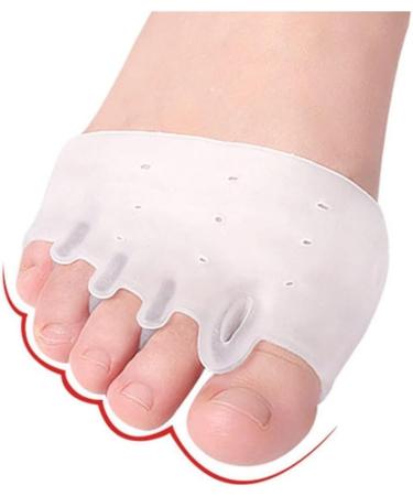 Pain Relief Gel Forefoot Cushions - Soft Breathable Metatarsal Pads | Reusable Elastic Foot Support for All Day Comfort - Buy Online on GoSupps.com