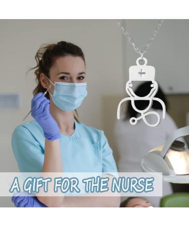 Gift for Nurses & Doctors: Stethoscope Necklaces - Perfect Medical School Graduation & Appreciation Gifts - Buy Online on GoSupps.com