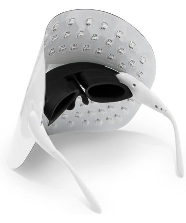 QUIRUMED LED Facial Mask with Blue Red and Orange Light 3 Types of Light Photon Technology Facial Cleansing Removes Impurities Improves Skin Appearance  - Buy Online on GoSupps.com