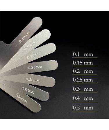 Interproximal Reduction Gauge Ruler - Stainless Steel Tooth Measuring Tool for Optimal Reciprocating System - Buy Online on GoSupps.com