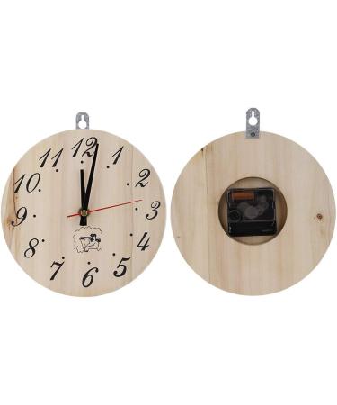XIASABA Sauna Clock - 8 Inch Decorative Timer for Sauna Accessories | Home & Gym Decor - Buy Online on GoSupps.com
