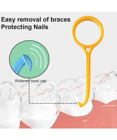 Buy KQNM 12-Piece Dental Aligner Removal Tool Kit | Invisible Tooth Removal Chewies & Retainer Hook | Essential for Braces Care - Buy Online on GoSupps.com