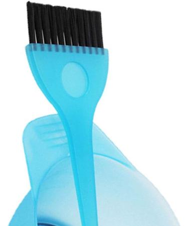 2PC Hair Dye Brush and Bowl Set - Blue Tinting Color Kit for Easy Hair Coloring - Buy Online on GoSupps.com