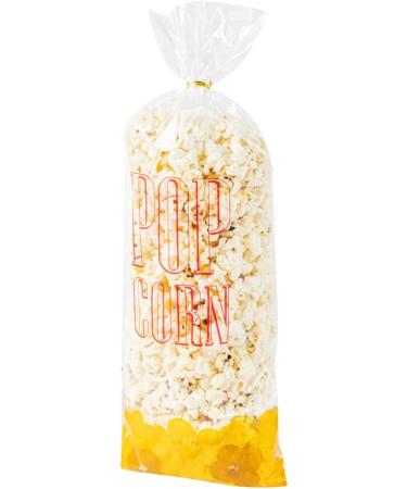 Restaurantware Bag Tek 17 x 7 Inch Popcorn Bags 100 Greaseproof Popcorn Favor Bags - Hot & Cold Friendly Freezable Clear PE Plastic Carnival Popcorn Bags For Event Favors Or Goodie Bags - Buy Online on GoSupps.com