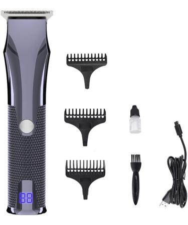 Buy Multi-Function Electric Hair Clippers & Beard Trimmer for Men - USB Charging Low Noise Hair Salon Haircut in Grey - Buy Online on GoSupps.com