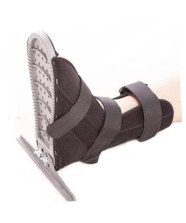 FOMIYES Ankle Brace Support - Air Cam Walker Fracture Boot & Stabilizer for Sprains - Adjustable Foot Support - Black - Buy Online on GoSupps.com