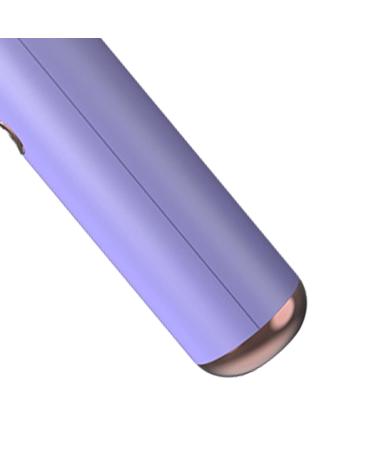 Milageto Cordless Hair Straightener USB Charging Anti-Scald Electric Hot Comb for Travel | Dual Purpose Heated Comb - Violet - Buy Online on GoSupps.com