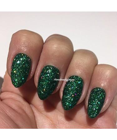 Bluesky Green Glitter Diamond Sparkle BLZ23 Nail Gel Polish UV LED Soak Off 10ml - Buy Online on GoSupps.com
