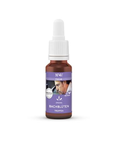 Lemon Pharma Bio Fleurs de Bach Gouttes N 41 Focus - Soutien naturel pour la concentration la clart et l'ordre mental - V g talien - 20 ml