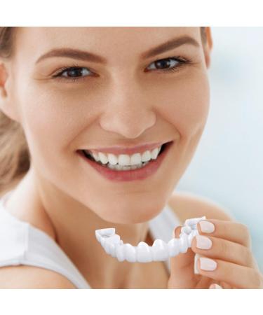 Shop Hojalis 3 Pairs of Cosmetic Veneer Teeth | Provisional Dentures for Men & Women | Durable Fake Teeth for Perfect Smile - Buy Online on GoSupps.com