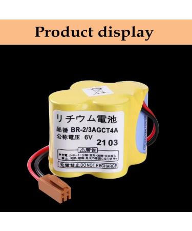 Buy 6 Pack BR-2/3AGCT4A 6V 4400mAh Replacement Battery for Panasonic FANUC A98L-0031-0025 | Fast International Shipping - Buy Online on GoSupps.com