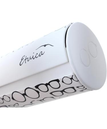 Stylish White Glasses Case with Magnetic Closure | Paule & Knopf - Modern Design for Eyewear - Buy Online on GoSupps.com