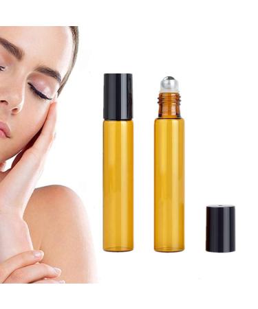 Shulishishhop essential oil roll on glass bottles for essential oil essential oil liquid container Perfect for essential oils empty roller bottle