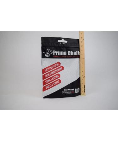 Primo Chalk 6oz Loose Chalk - Skin Conditioning Performance Chalk for Ultimate Grip in Weightlifting, Gymnastics, Rock Climbing, and Calisthenics - Buy Online on GoSupps.com
