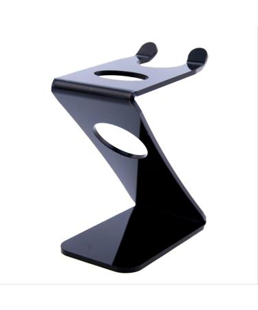 Buy 2 x Z-Shaped Plastic Stands for Hairdressing Salon - Brush & Shaving Utensils Holder Set (Black) - International Shipping Available - Buy Online on GoSupps.com