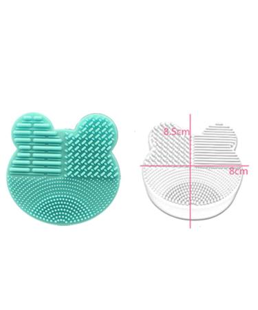 2-Pack Color Removal Sponge & 2-in-1 Makeup Brush Cleaning Pad Mat Fast Dry Brush Cleaner for Travel - Buy Online on GoSupps.com